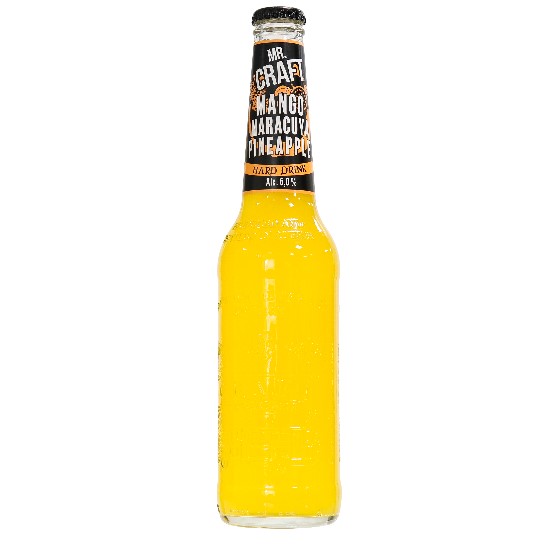 Напиток пивной «Мистер Крафт» со вкусом манго, маракуйи и ананаса